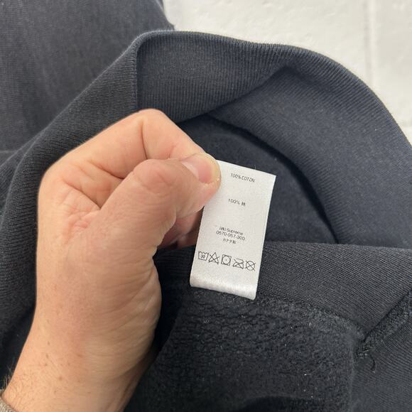 Supreme Gradient Sleeve Logo Hooded Sweatshirt “Black” FW18 - Picture 13 of 14